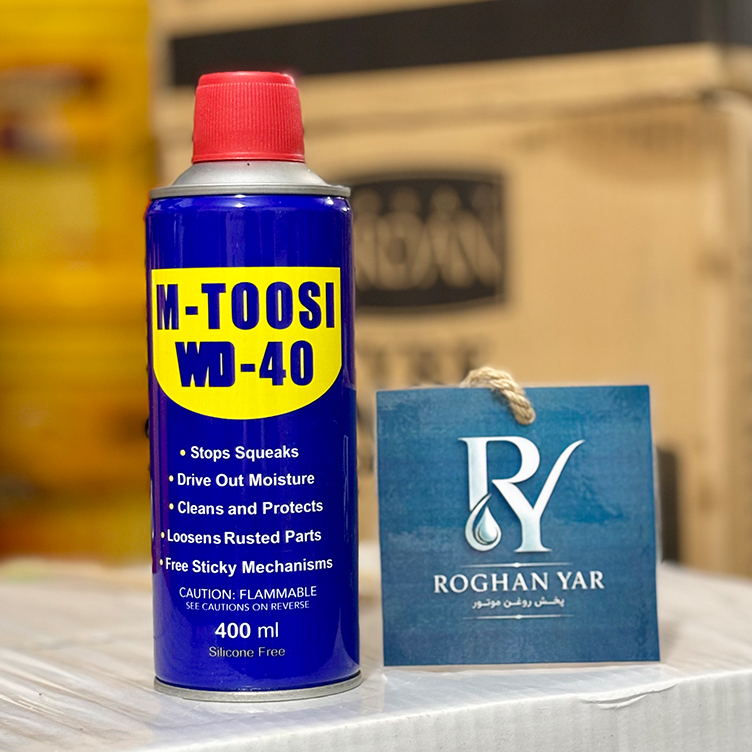 اسپری روان کننده WD-40 حجم ۴۰۰ میلی‌لیتر