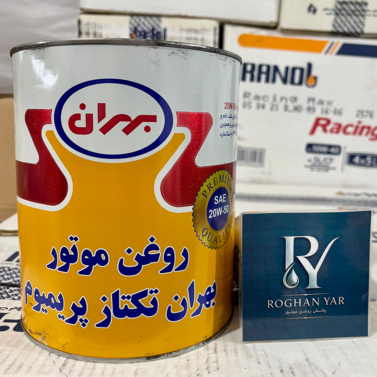 روغن موتور بهران تکتاز ۲۰W50 SG حجم ۴ لیتر